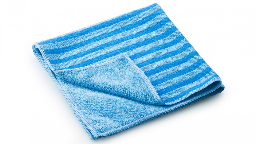 Chiffon de nettoyage professionnel en microfibres MEGA Clean, 40 x 40 cm