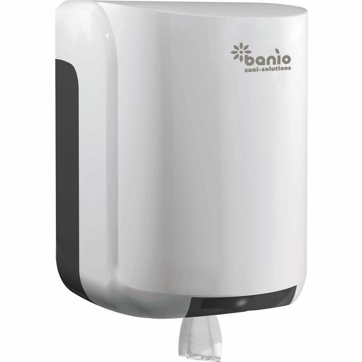 banio SPA distributeur de rouleaux de serviettes blanc