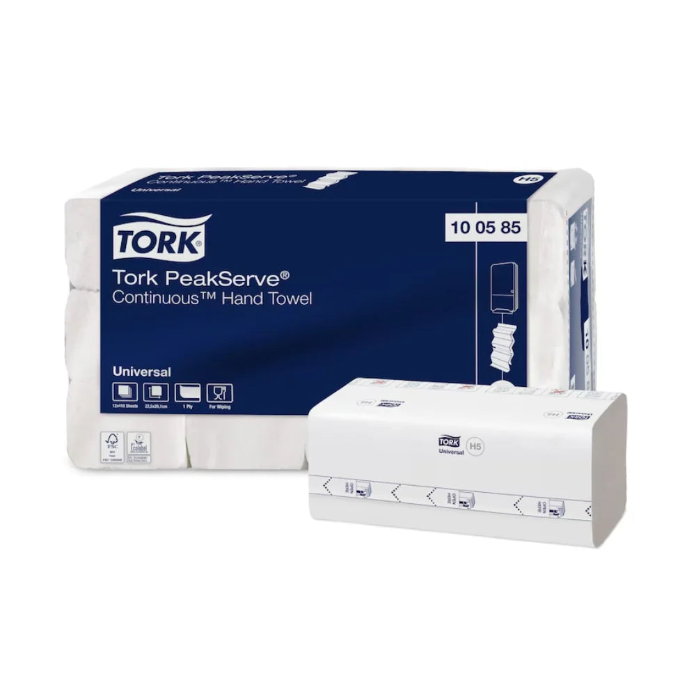 Serviettes Tork PeakServe® 100585 Endless™ Universelles H5 1 pli