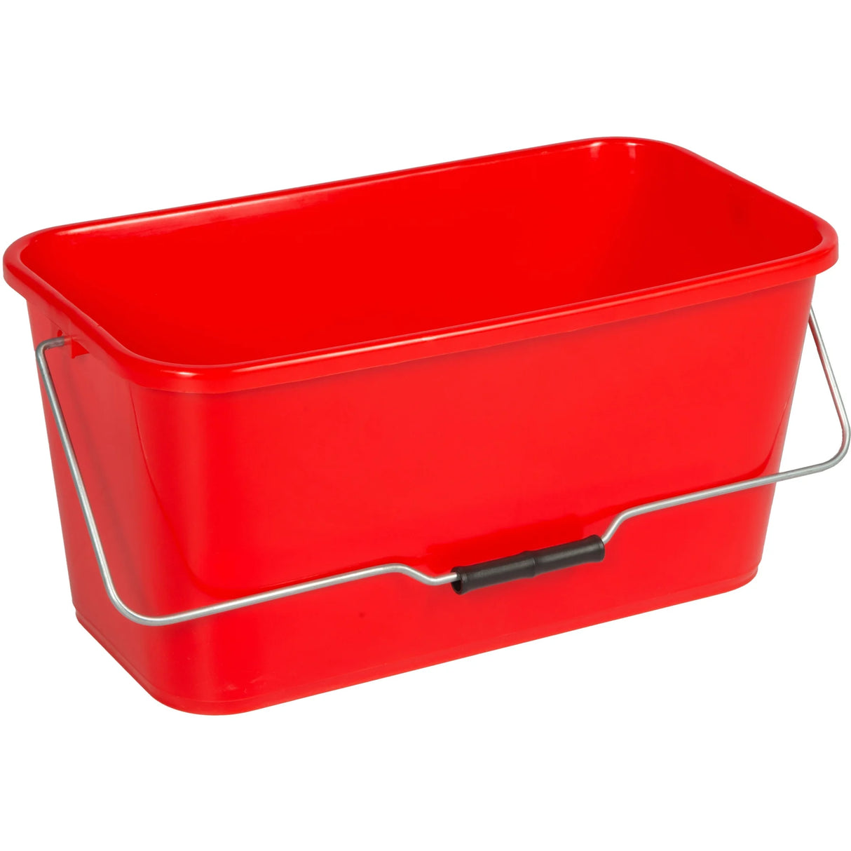 Seau rectangulaire pour le nettoyage des vitres, 12 litres