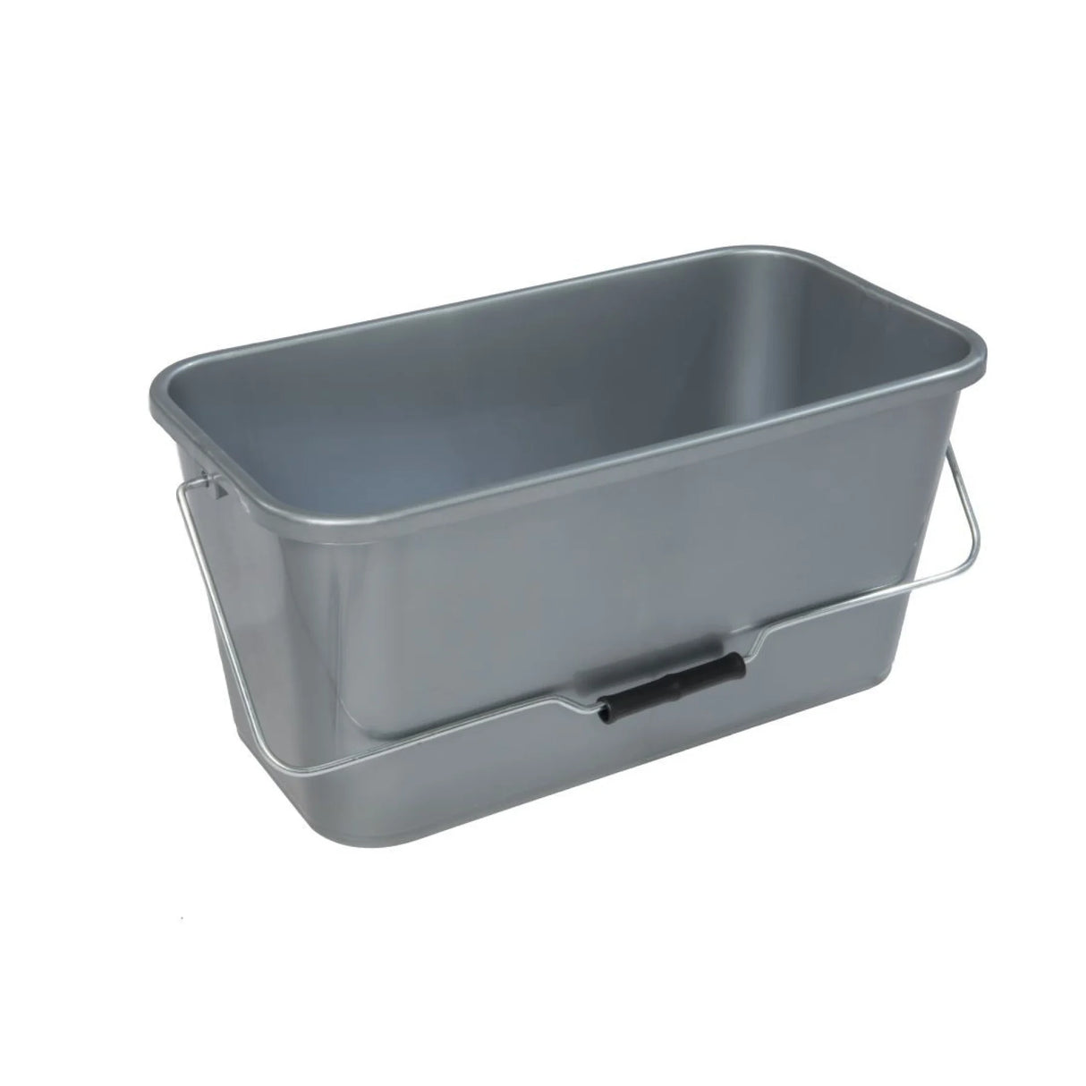 Seau rectangulaire pour le nettoyage des vitres, 12 litres