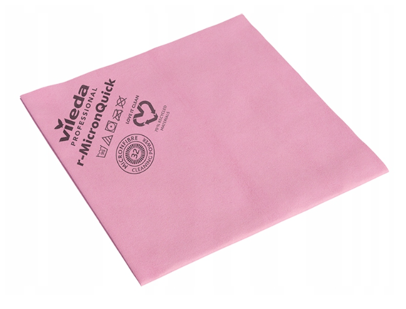 Chiffon en microfibre Vileda Professional r-MicronQuick 38 x 40 cm