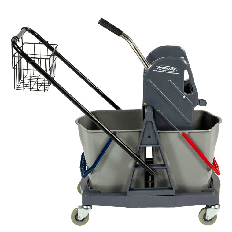 Seau mobile double Sprintus 2 x 17 L