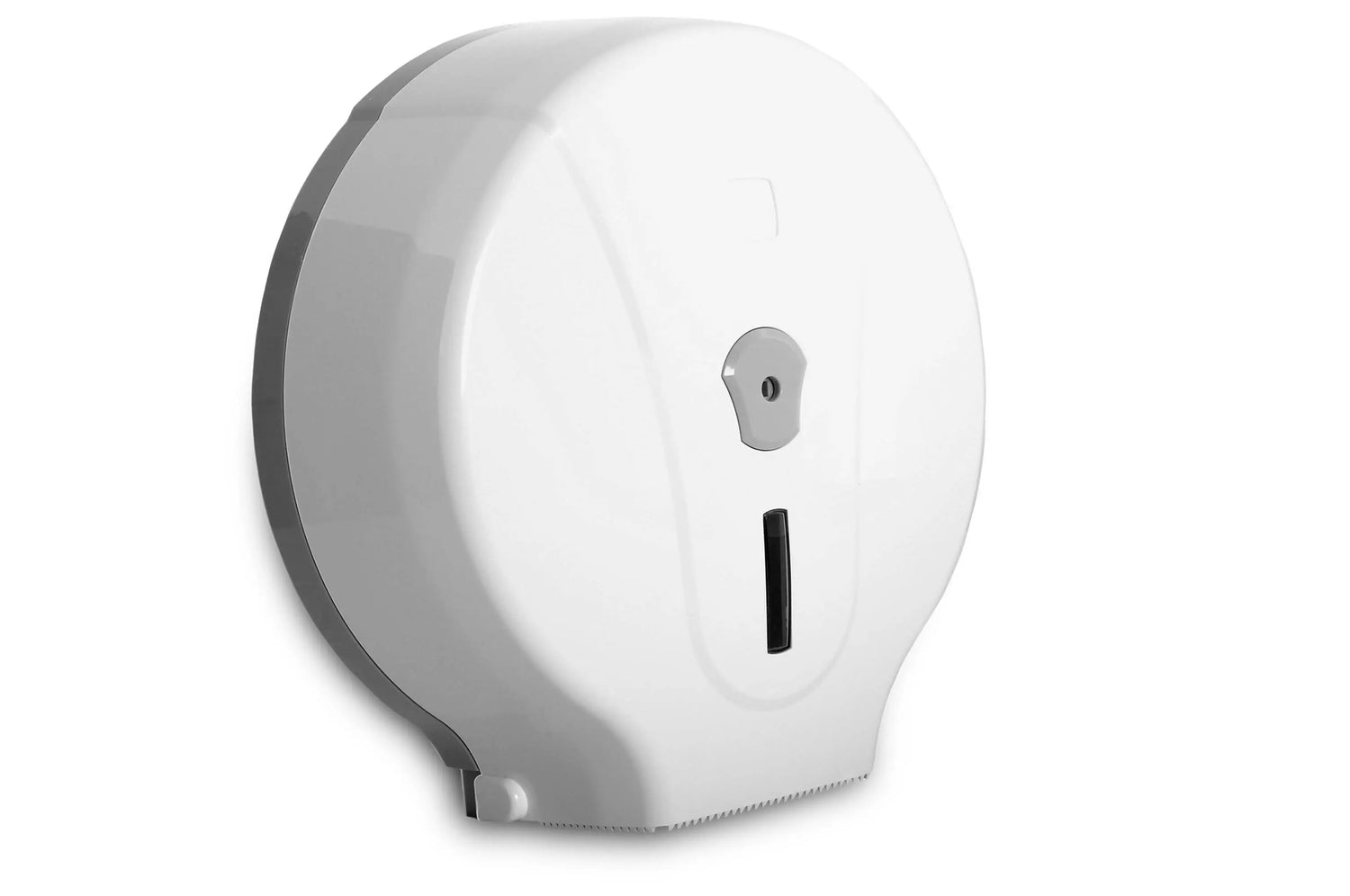 Distributeur de papier toilette SemyTop pour rouleaux jumbo jusqu'à 25 cm, blanc