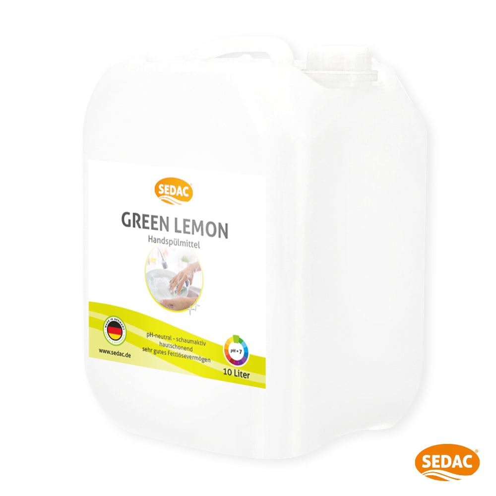 Liquide vaisselle Sedac pour les mains, citron vert