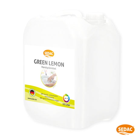 Liquide vaisselle Sedac pour les mains, citron vert