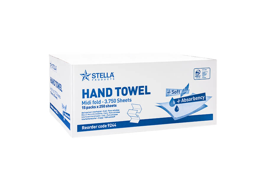 Paper towels 9244 | V-fold | 2-ply