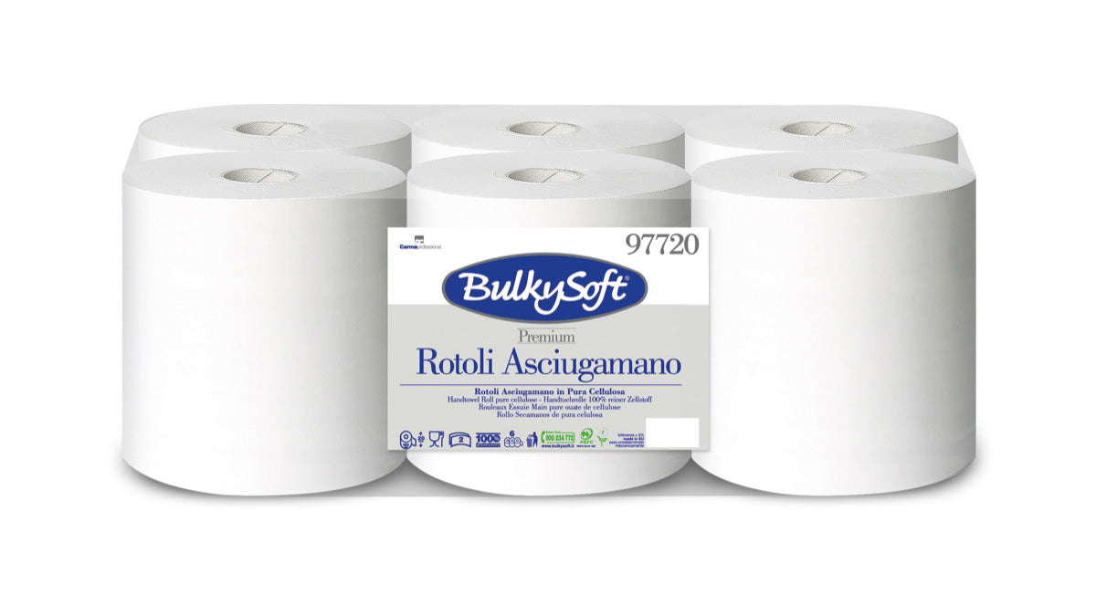 Rouleau d'essuie-tout BulkySoft Premium, 2 plis, 150 m