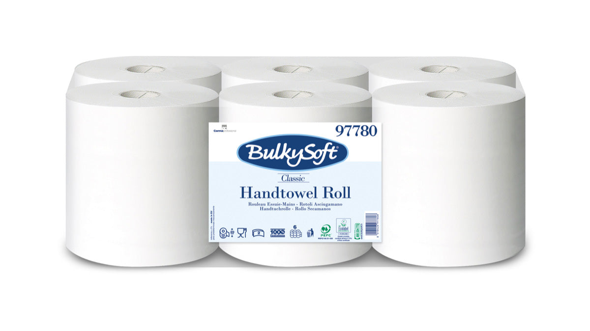 Rouleau d'essuie-tout BulkySoft Classic, 2 plis, 250 m