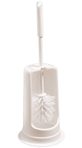 Ensemble de brosses de toilette rondes Haug