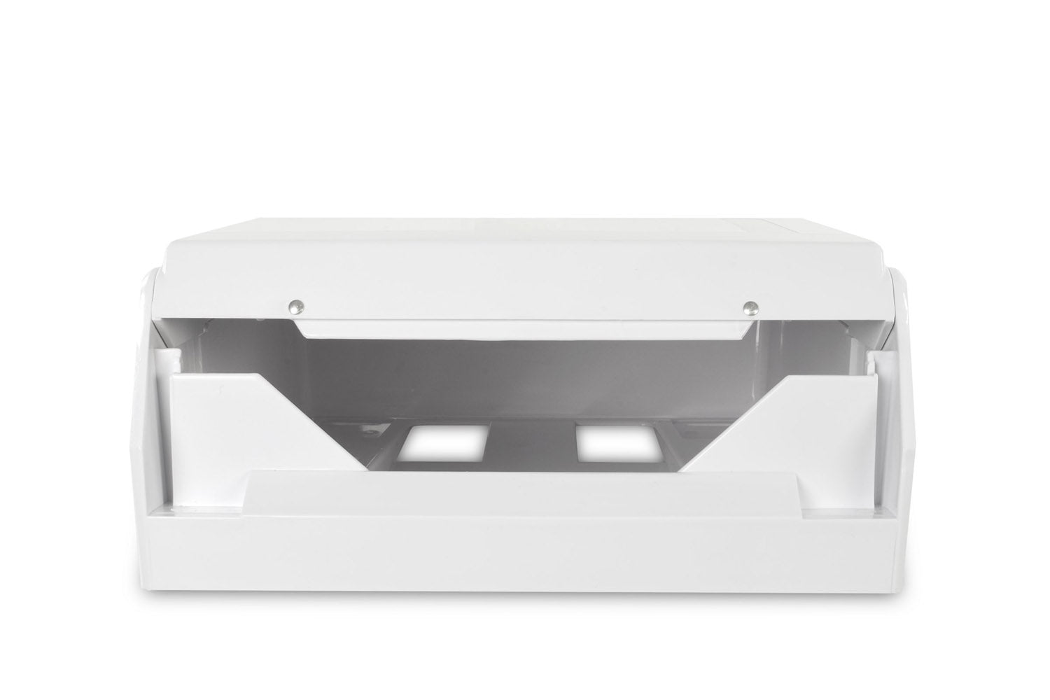 Distributeur de papier essuie-tout pliable et humoristique, en plastique, pour 600 feuilles, pliage en V/C, blanc