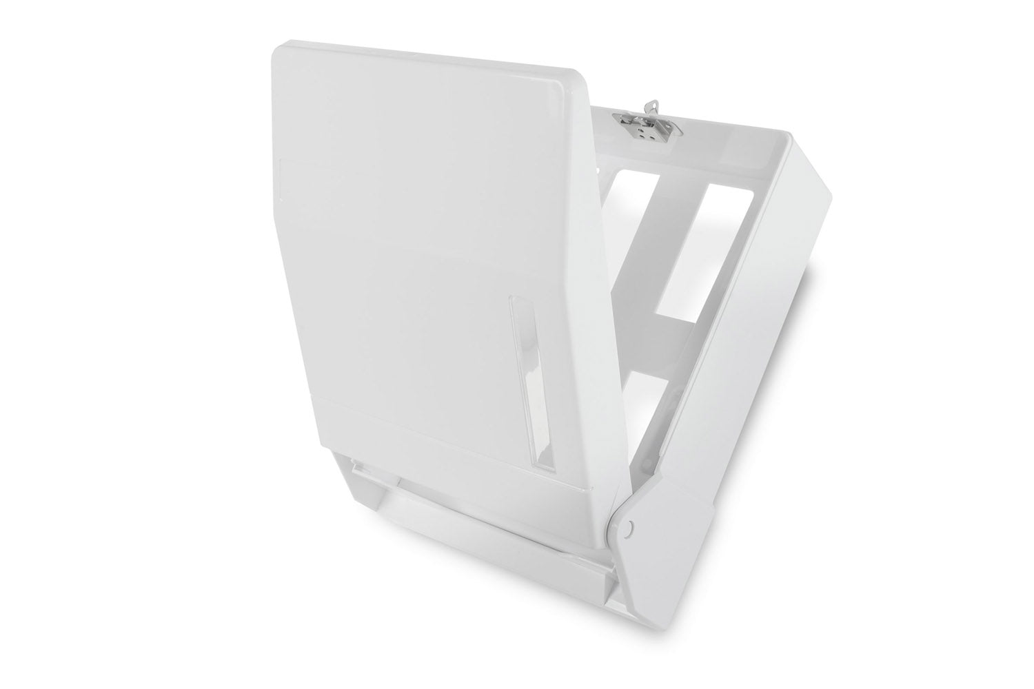Distributeur de papier essuie-tout pliable et humoristique, en plastique, pour 600 feuilles, pliage en V/C, blanc