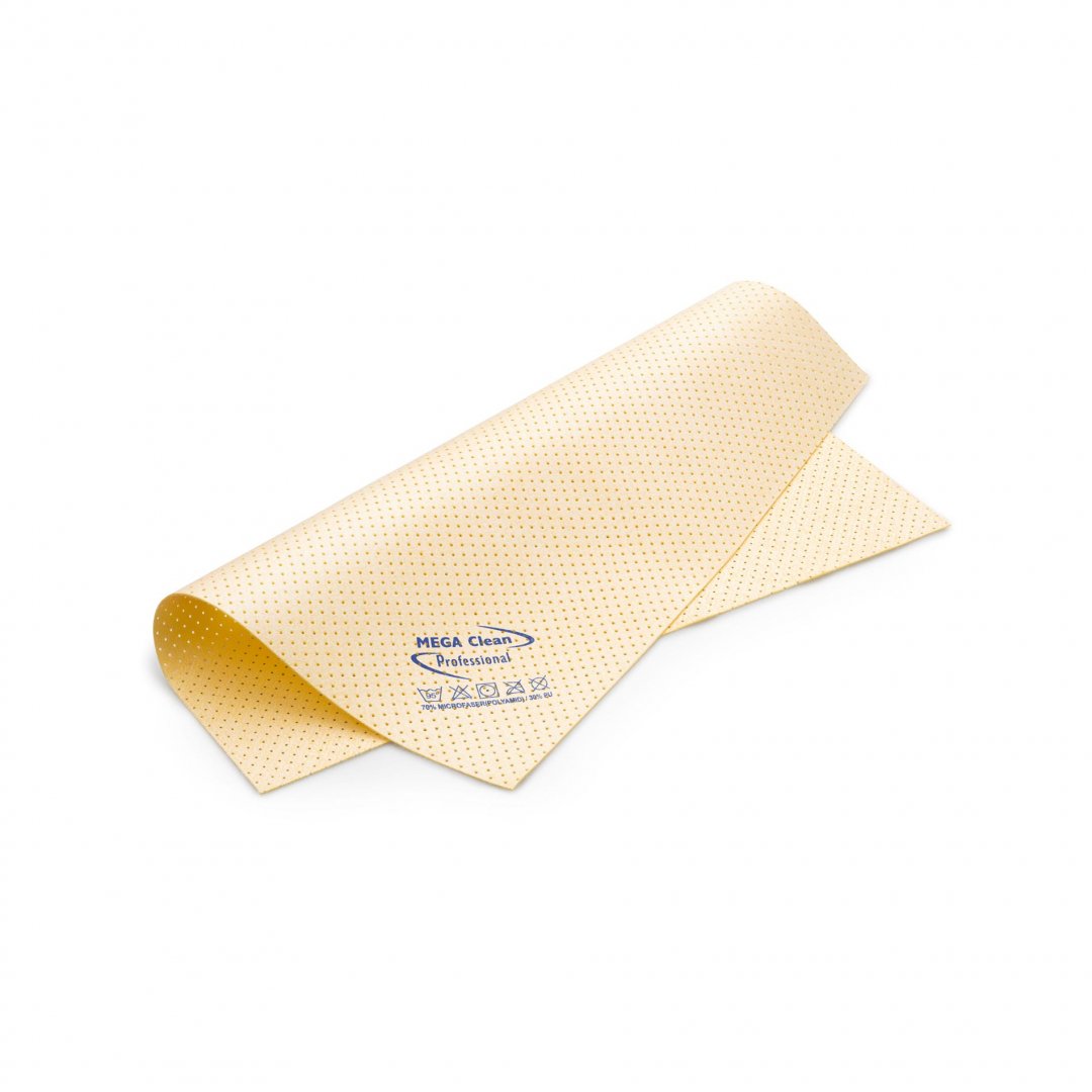 Chiffon en microfibre professionnel MEGA Clean pour similicuir, perforé
