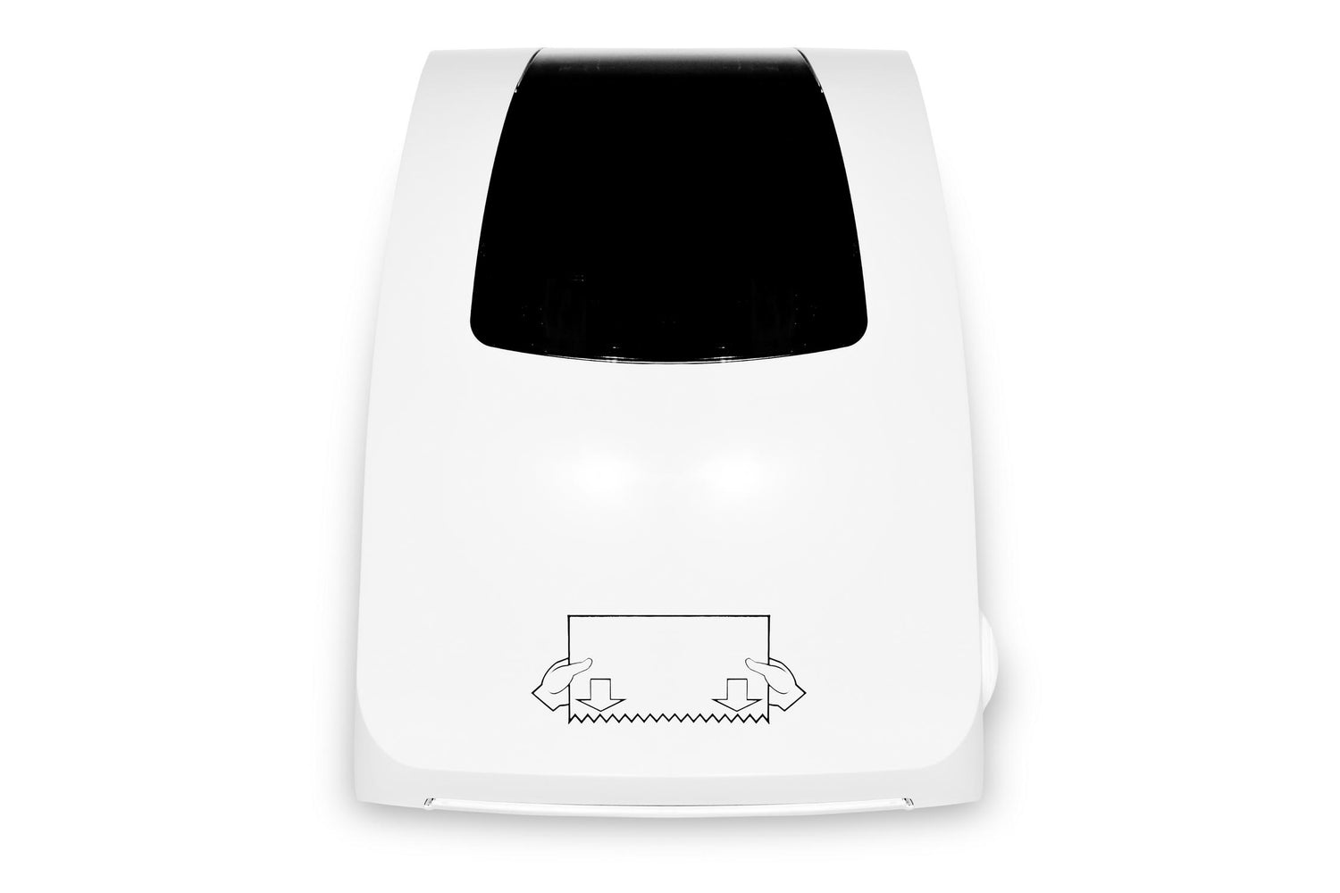 Distributeur de rouleau d'essuie-tout SemyTop Autocut pour rouleaux de 20 cm de large, blanc