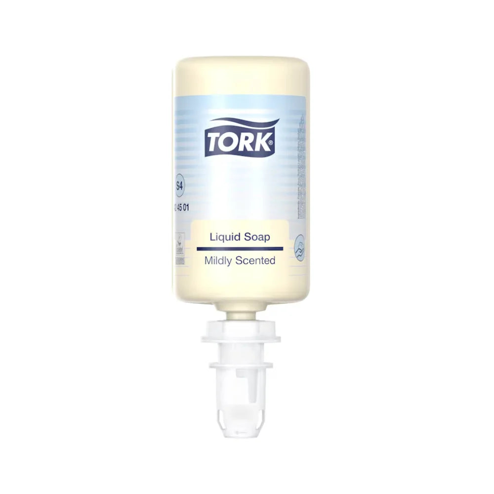 Savon liquide Tork 424501, parfum léger, 1000 ml