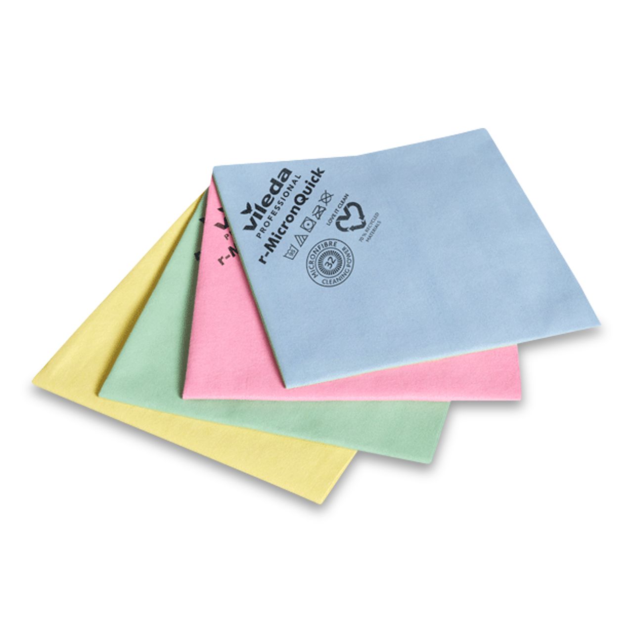 Chiffon en microfibre Vileda Professional r-MicronQuick 38 x 40 cm