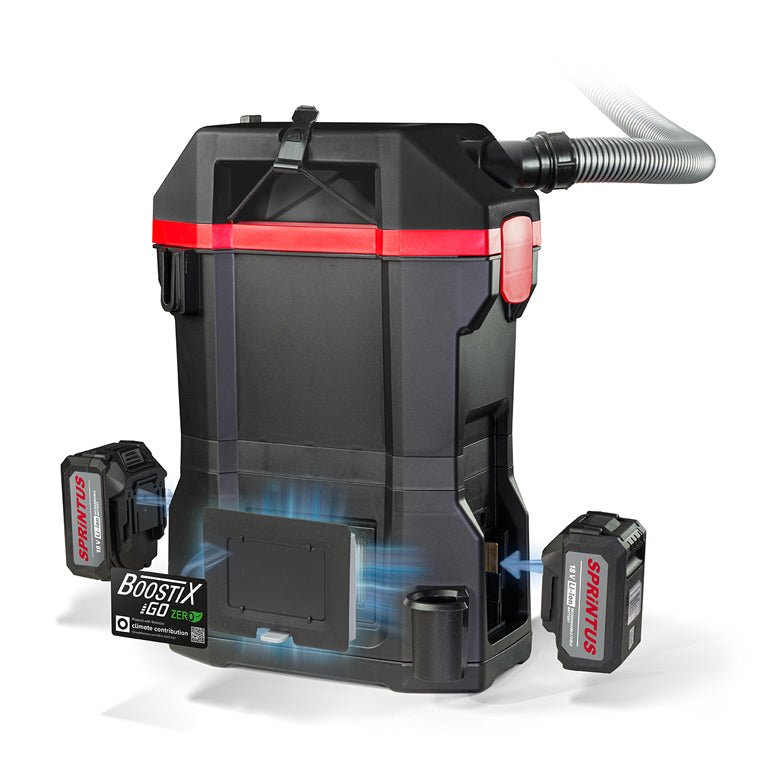 Aspirateur dorsal sans fil Sprintus BoostiX iGO ZERO