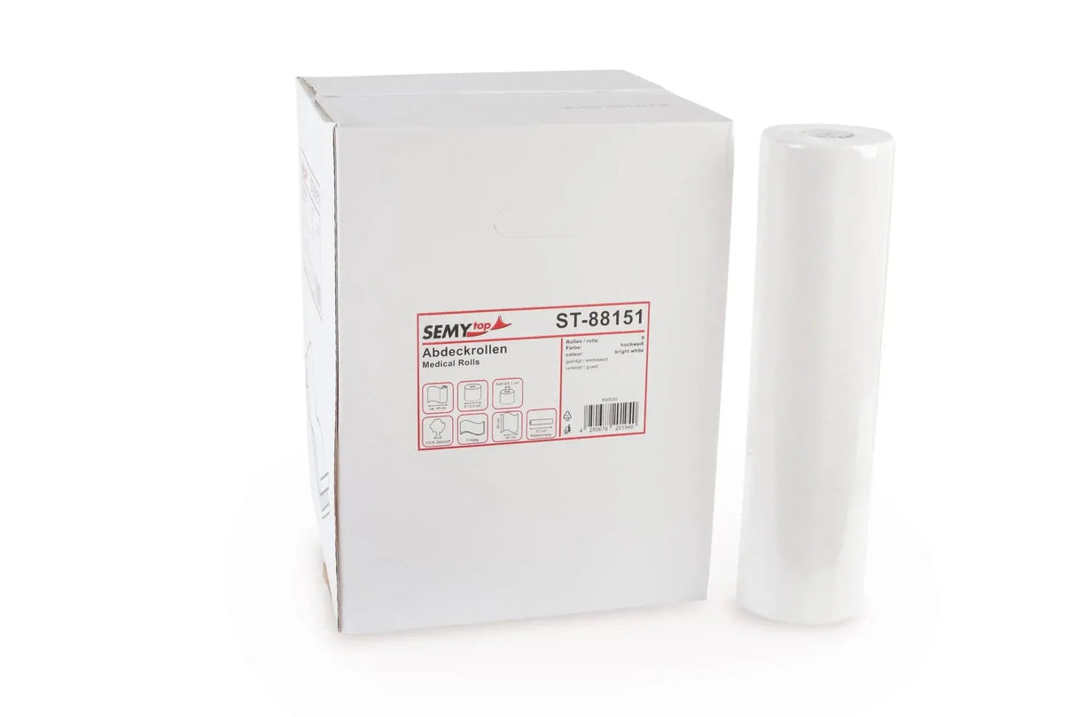 Ärzterollen 45 m x 50 cm, 2 - lagig, Zellstoff - Hygienico