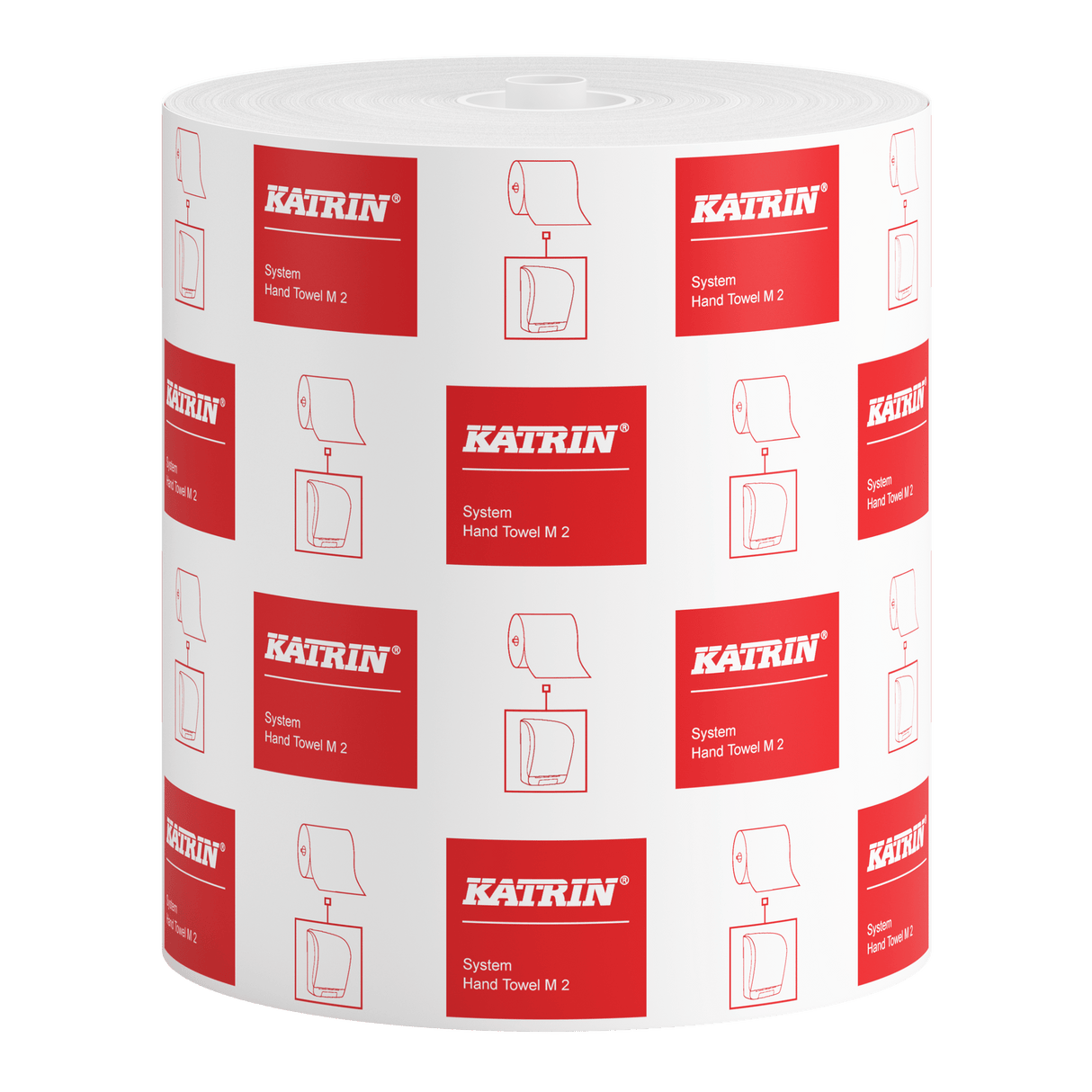 Katrin 460102 | System Papierhandtuchrolle M 2, 160 m, 2 - lagig - Hygienico
