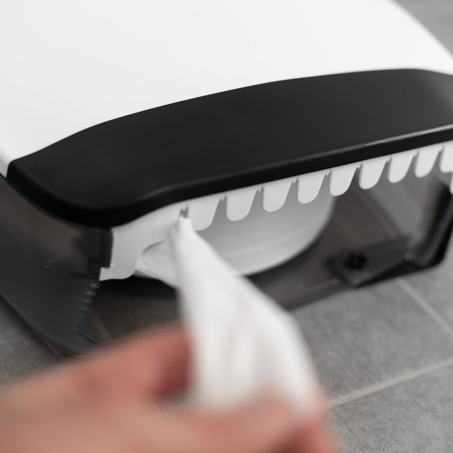 Distributeur de papier toilette géant Katrin L, pour rouleaux jumbo