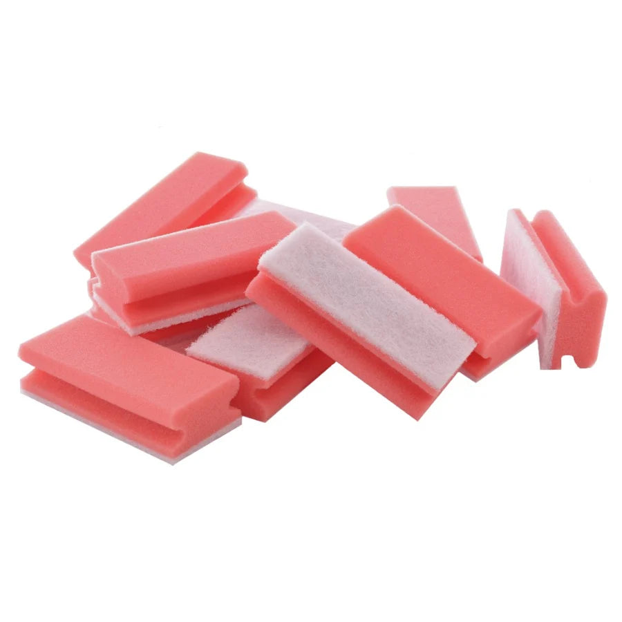 Éponge à récurer Floorstar PADDY avec manche, anti-rayures