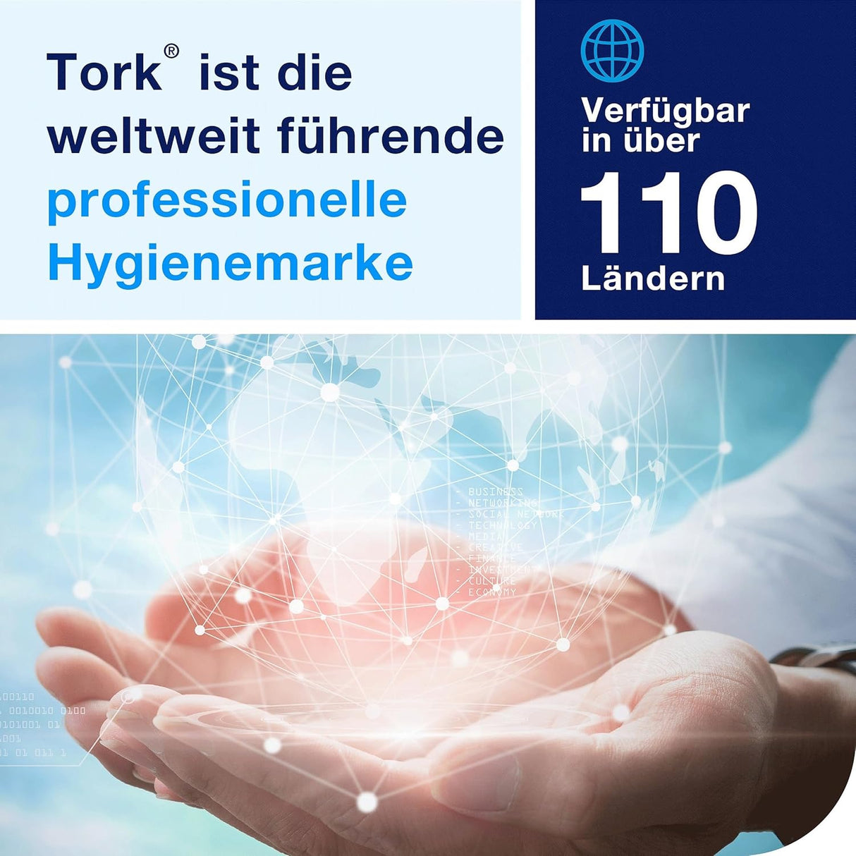 Tork 424501 Flüssigseife, Mild - Duftend 1000 ml - Hygienico