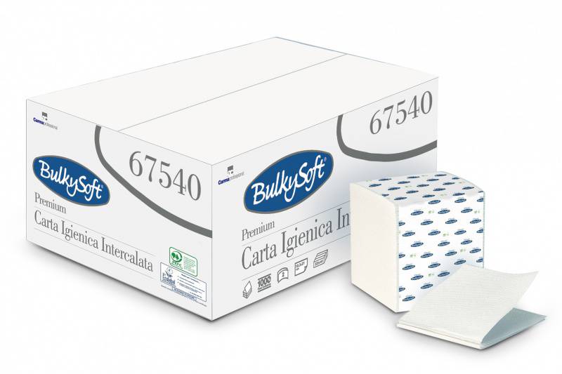 Papier toilette BulkySoft à une seule feuille