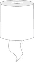 Katrin 97494 | Centerfeed Handtuch-Mehrzweckrolle S 60, 60 m, 2-lagig