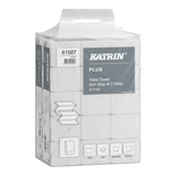 Katrin Plus Z-Falz Falthandtücher Non Stop M Wide 160 Blatt 2-lagig, Handy Pack