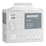 Katrin Plus W-Falz Falthandtücher Non Stop L 90 Blatt 3-lagig, Handy Pack