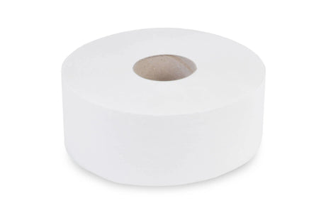 SemyTop Jumbo-Toilettenpapier, 2-lagig, Zellstoff hochweiss, Ø 25 cm, 6 Rollen
