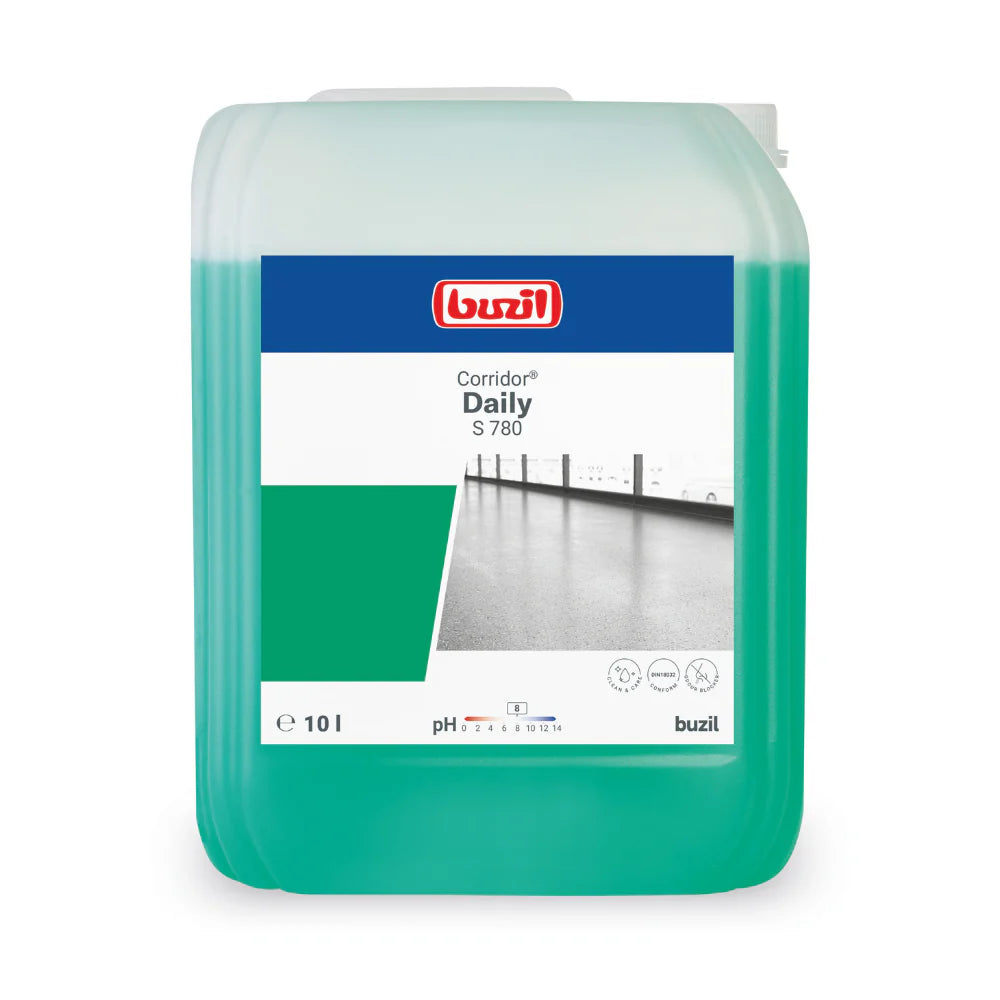 Nettoyant hydratant quotidien Buzil Corridor® S 780 avec neutralisateur d'odeurs