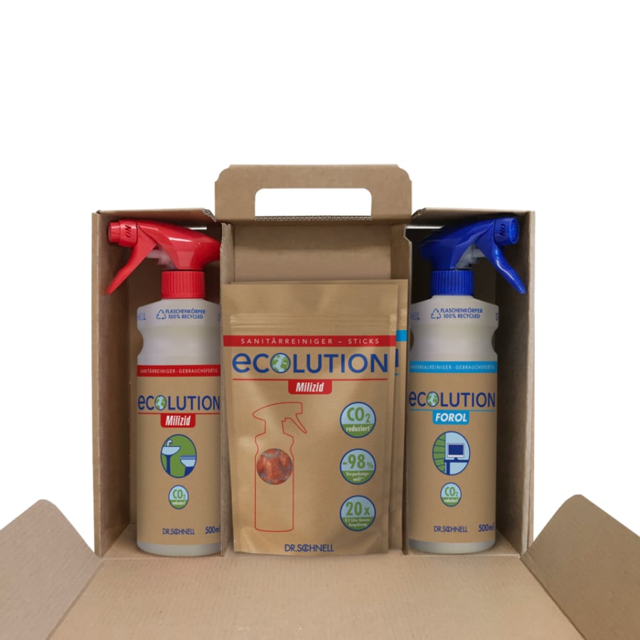 Dr. Schnell ECOLUTION Sanitär-& Universalreiniger Set