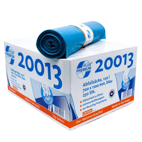 DEISS Premium Plus® Typ 60 Abfallsäcke 20013, 120 Liter - Hygienico