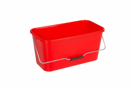 Fensterputzeimer, rechteckig, 12 Liter - Hygienico