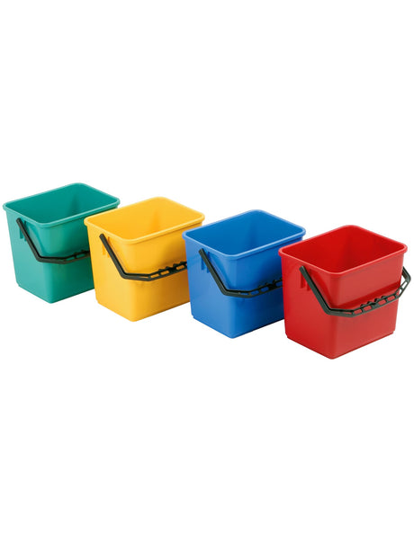 Floorstar Kunststoffeimer E 6 mit Literskala, 6 Liter - Hygienico