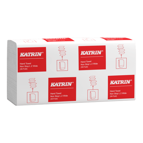 Katrin W - Falz Falthandtücher Non Stop L Wide 120 Blatt 2 - lagig, Handy Pack - Hygienico