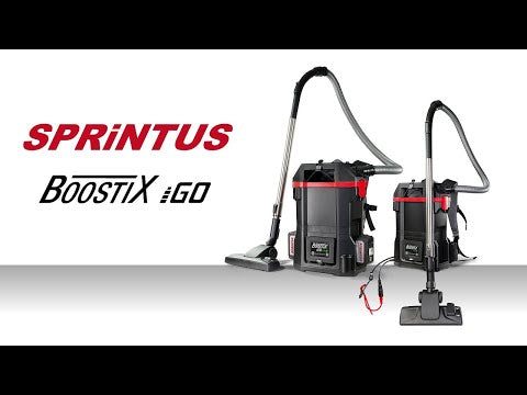 Sprintus BoostiX iGO ZERO kabelloser Rucksacksauger