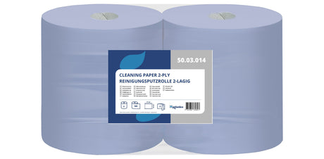 Putzpapierrolle 185 m x 23 cm, 2 - lagig, Recycling - Hygienico