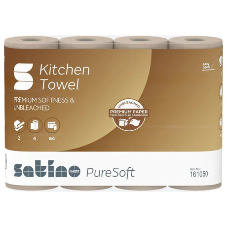Satino PureSoft Küchenrolle, 2 - lagig, 26 x 22 cm - Hygienico